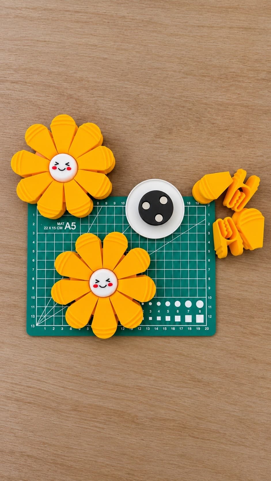 Producto de Limone3D: Flores magnéticas